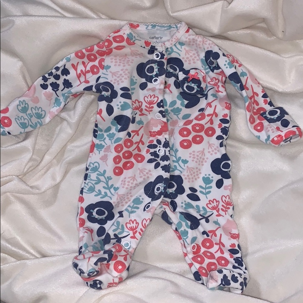 🎀Cute print footsie